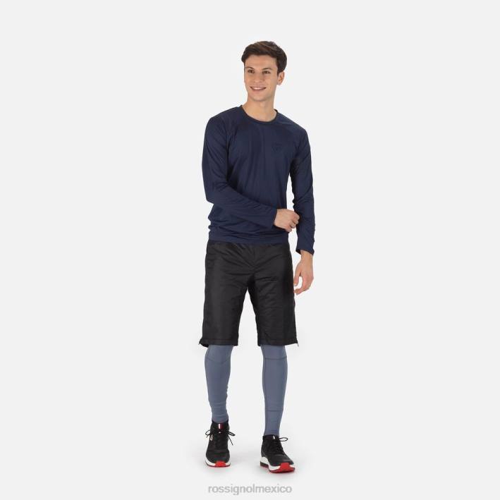hombres Rossignol camiseta de manga larga skpr HPXL334 tapas azul marino oscuro