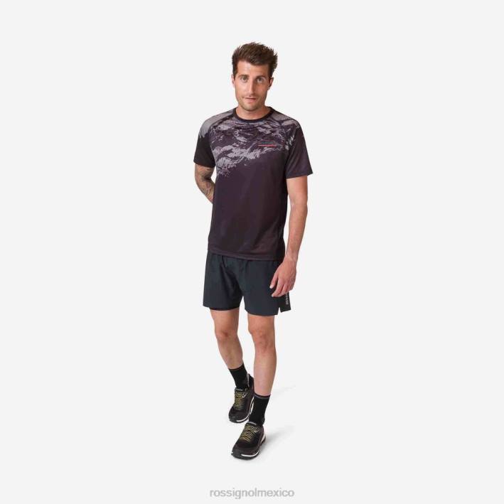 hombres Rossignol camiseta ligera HPXL9 tapas negro