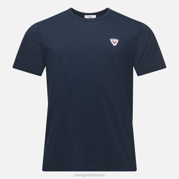 hombres Rossignol camiseta lisa con logo HPXL34 tapas azul marino oscuro