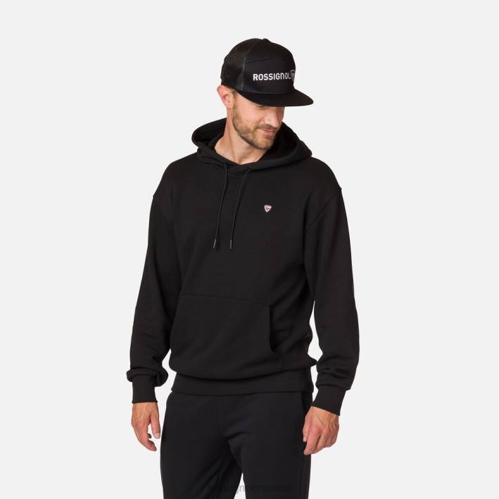 hombres Rossignol sudadera con capucha HPXL477 tapas negro