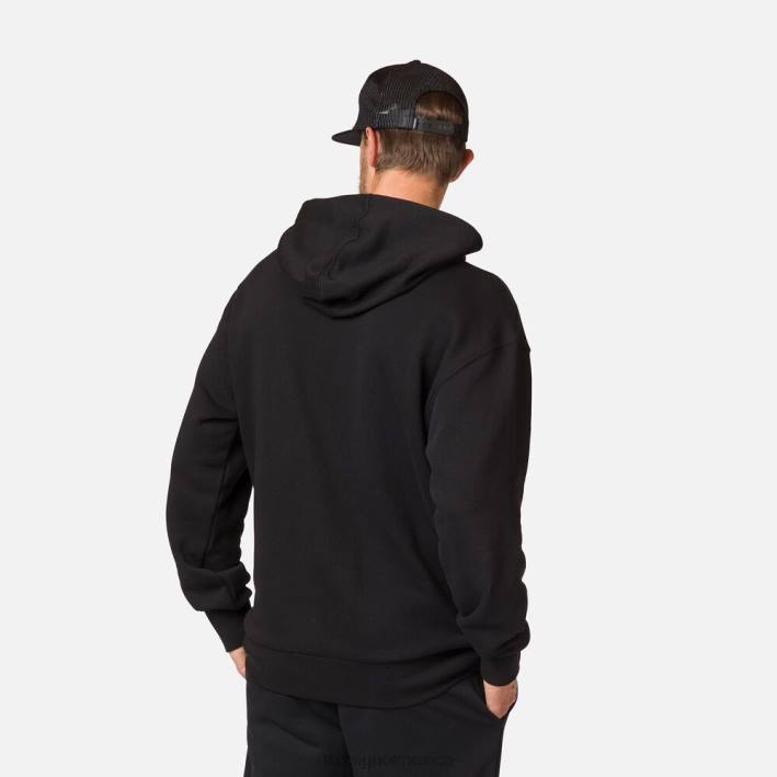 hombres Rossignol sudadera con capucha HPXL477 tapas negro
