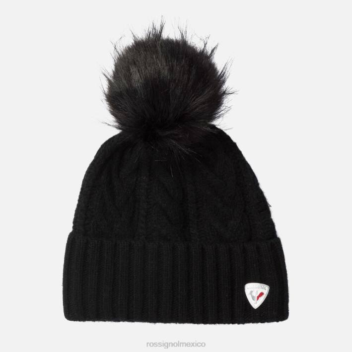 mujer Rossignol gorro loco HPXL1048 accesorios negro