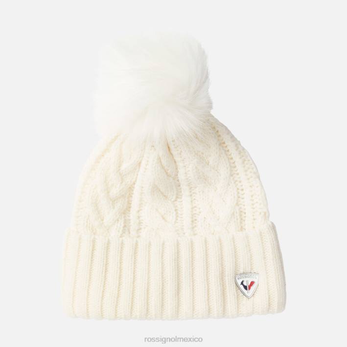 mujer Rossignol gorro loco HPXL1131 accesorios blanco