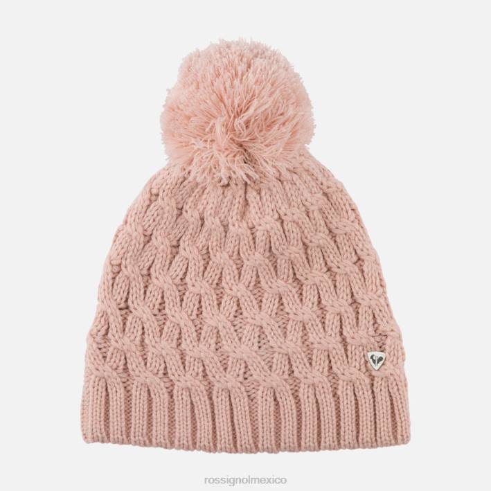 mujer Rossignol gorro solitario HPXL1068 accesorios rosa empolvado