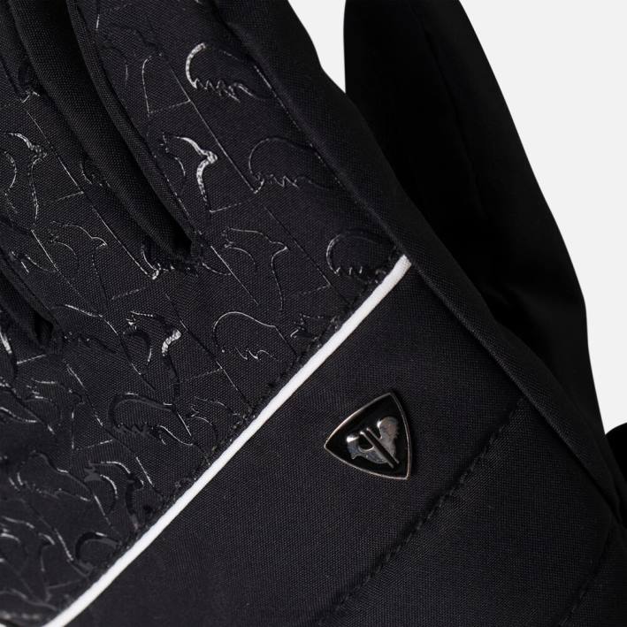 mujer Rossignol guantes de esquí impermeables tentación HPXL729 accesorios negro