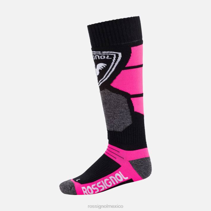 mujer Rossignol calcetines de esquí termotécnicos HPXL714 accesorios rosa fluo