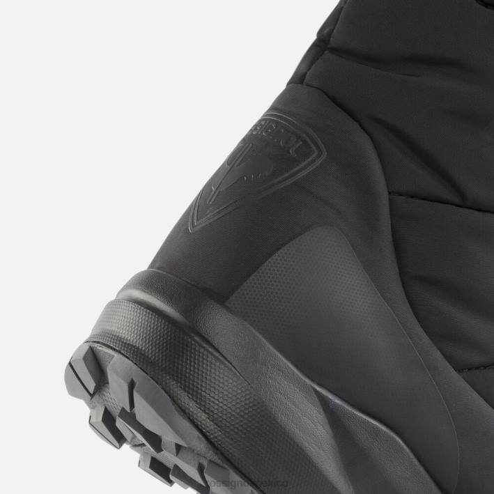 mujer Rossignol zapatos altos podio hasta la rodilla HPXL869 calzado negro