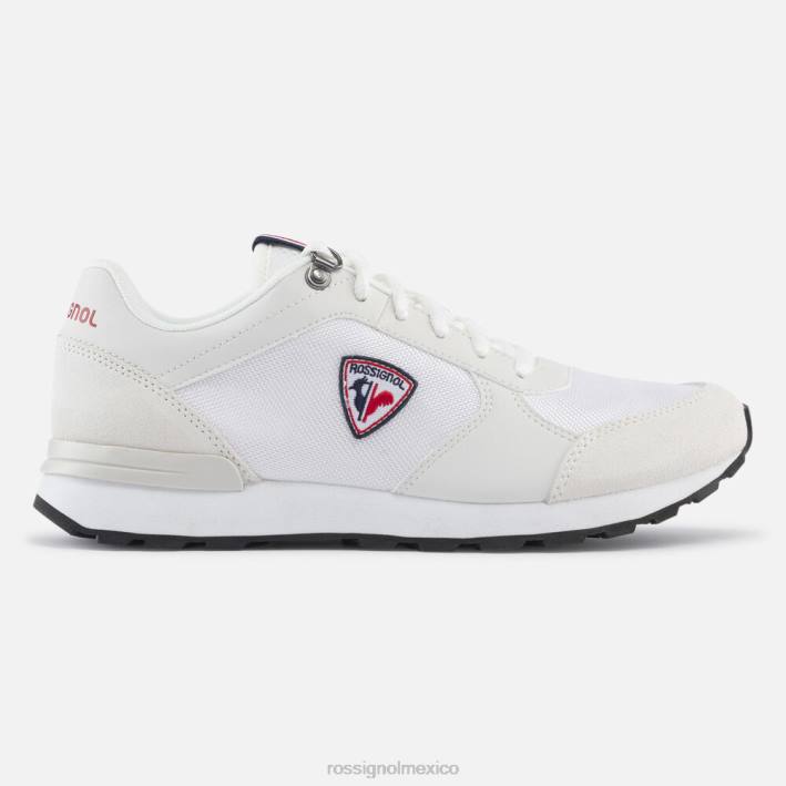 mujer Rossignol zapatillas patrimoniales HPXL701 calzado blanco
