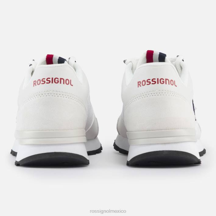 mujer Rossignol zapatillas patrimoniales HPXL701 calzado blanco