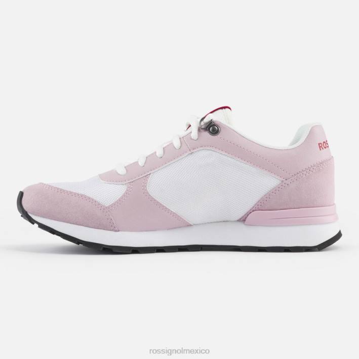 mujer Rossignol zapatillas patrimoniales HPXL863 calzado rosa empolvado