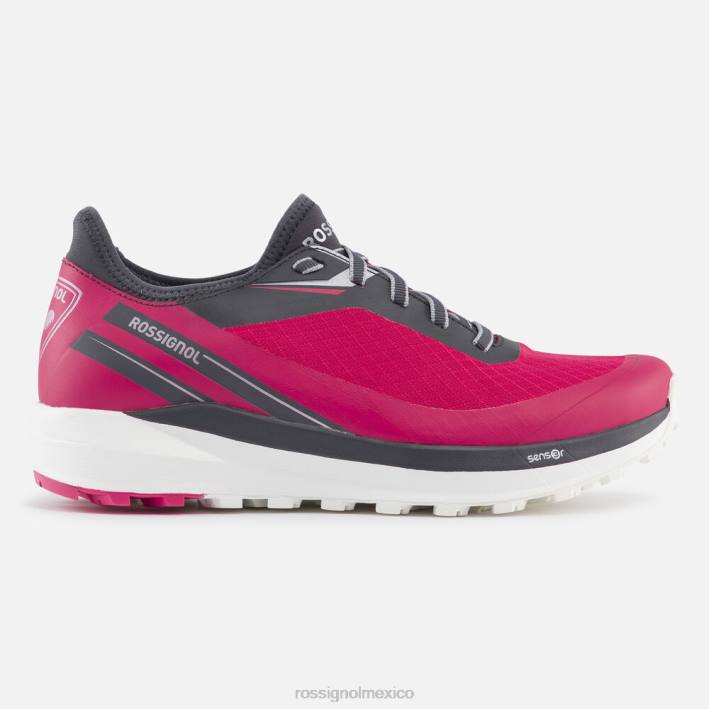 mujer Rossignol zapatos activos al aire libre impermeables HPXL834 calzado rosa caramelo