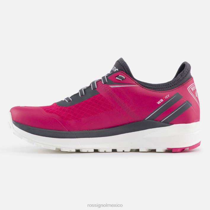 mujer Rossignol zapatos activos al aire libre impermeables HPXL834 calzado rosa caramelo