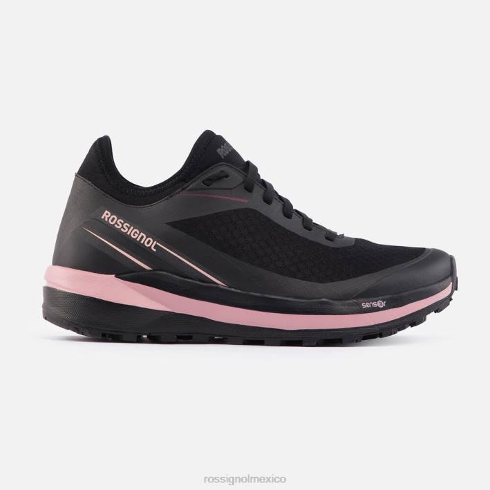 mujer Rossignol zapatos activos al aire libre impermeables HPXL883 calzado negro
