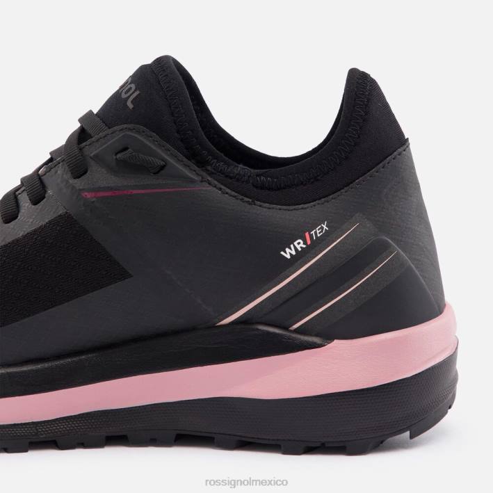 mujer Rossignol zapatos activos al aire libre impermeables HPXL883 calzado negro