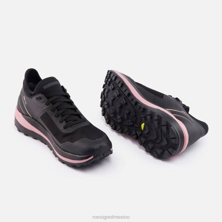 mujer Rossignol zapatos activos al aire libre impermeables HPXL883 calzado negro