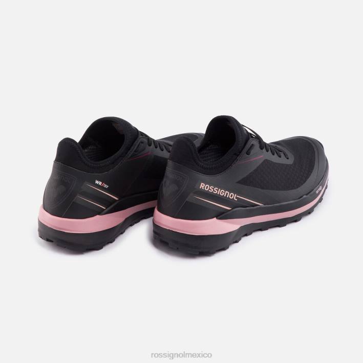 mujer Rossignol zapatos activos al aire libre impermeables HPXL883 calzado negro