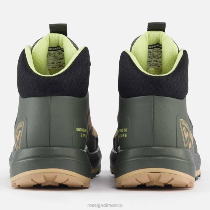 mujer Rossignol zapatos ligeros para caminar HPXL954 calzado verde