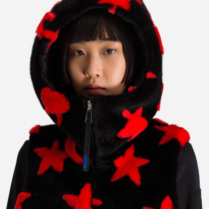 mujer Rossignol chaleco al revés jcc HPXL1055 tapas negro