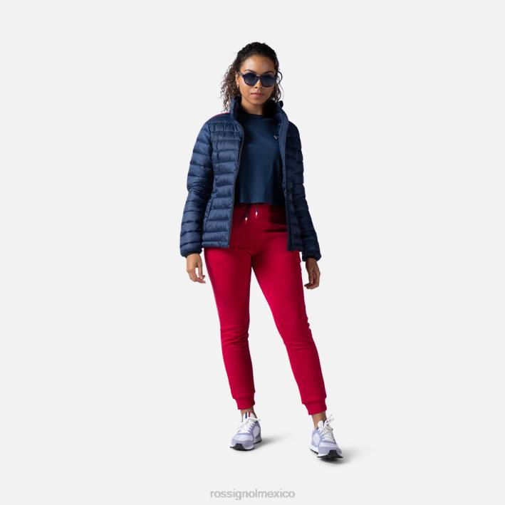 mujer Rossignol chaqueta aislante 180gr HPXL867 tapas azul marino oscuro