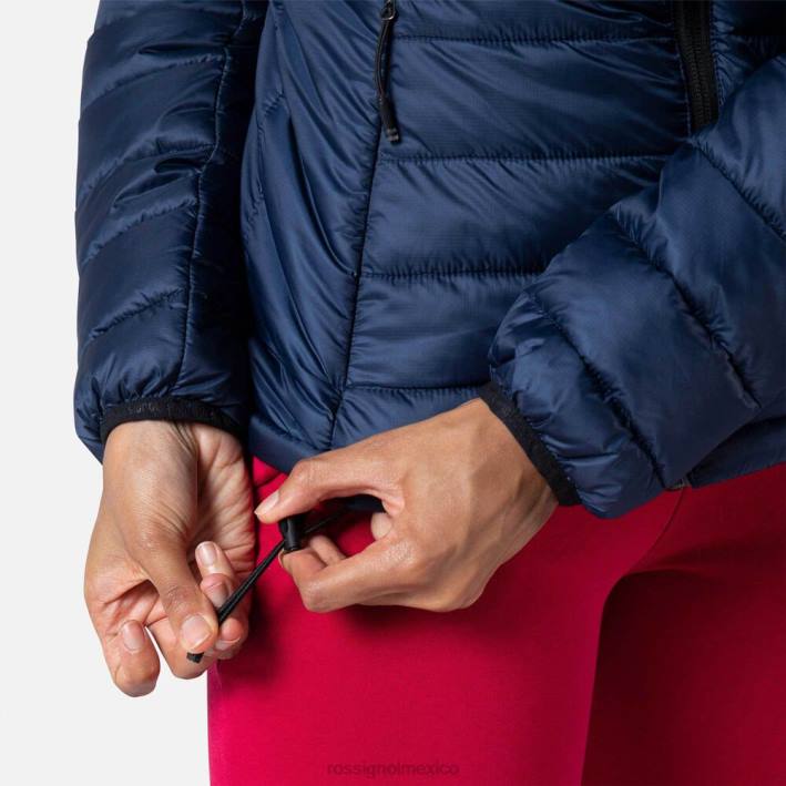 mujer Rossignol chaqueta aislante 180gr HPXL867 tapas azul marino oscuro