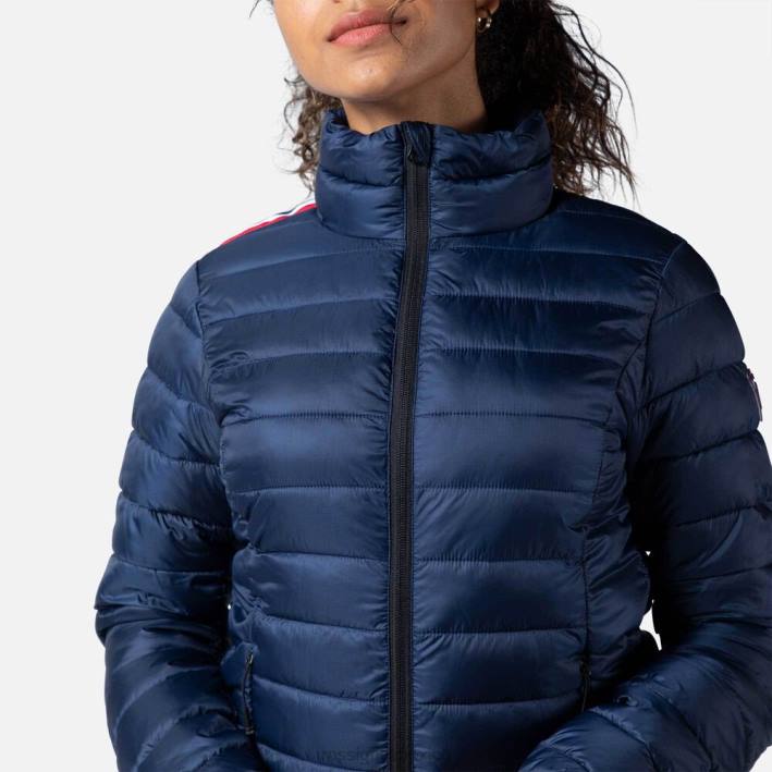 mujer Rossignol chaqueta aislante 180gr HPXL867 tapas azul marino oscuro