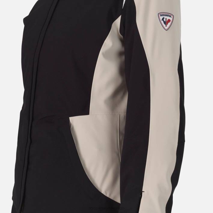 mujer Rossignol chaqueta de esquí aéreo HPXL1065 tapas negro