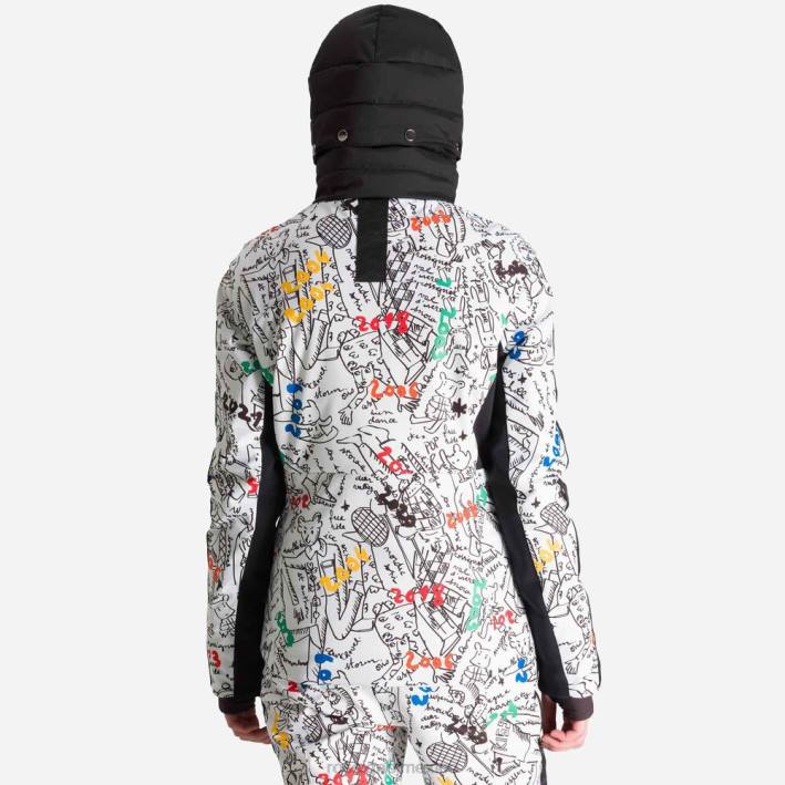 mujer Rossignol chaqueta de esquí jcc eco logic HPXL1071 tapas galaxia