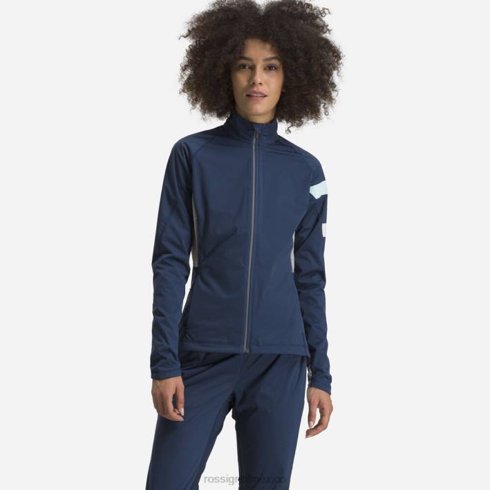mujer Rossignol chaqueta de esquí nórdico poursuite HPXL1084 tapas eclipse