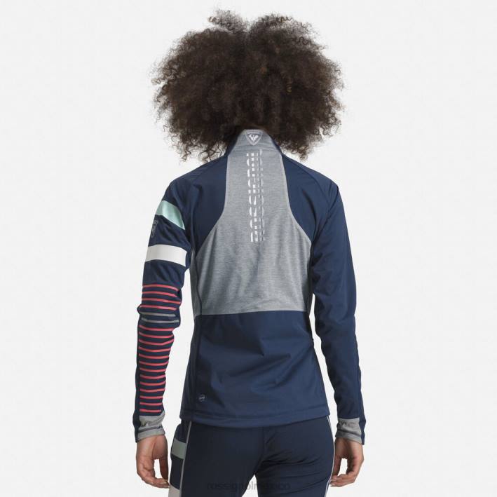 mujer Rossignol chaqueta de esquí nórdico poursuite HPXL1084 tapas eclipse