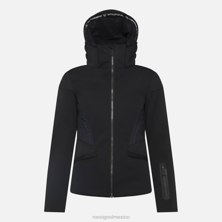mujer Rossignol chaqueta de esquí plana softshell HPXL988 tapas negro
