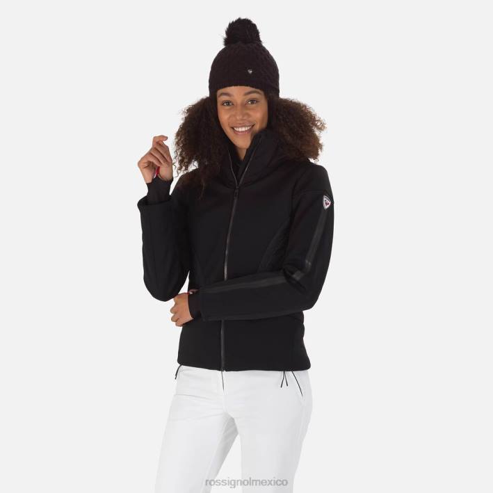 mujer Rossignol chaqueta de esquí plana softshell HPXL988 tapas negro