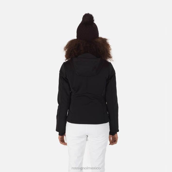 mujer Rossignol chaqueta de esquí plana softshell HPXL988 tapas negro
