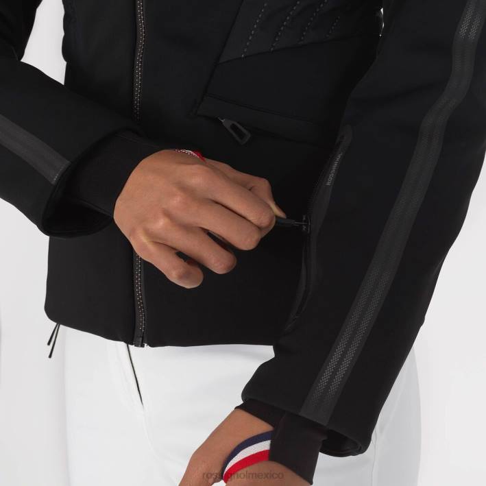 mujer Rossignol chaqueta de esquí plana softshell HPXL988 tapas negro