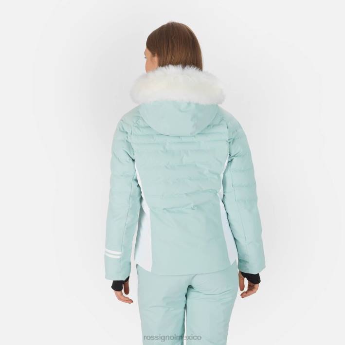 mujer Rossignol chaqueta de esquí rápida HPXL777 tapas agua