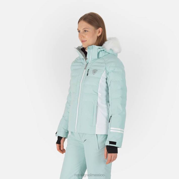 mujer Rossignol chaqueta de esquí rápida HPXL777 tapas agua