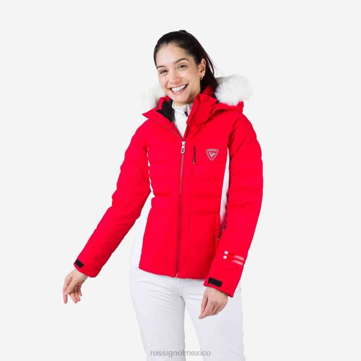 mujer Rossignol chaqueta de esquí rápida HPXL803 tapas bicolor