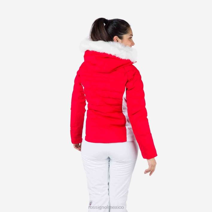 mujer Rossignol chaqueta de esquí rápida HPXL803 tapas bicolor