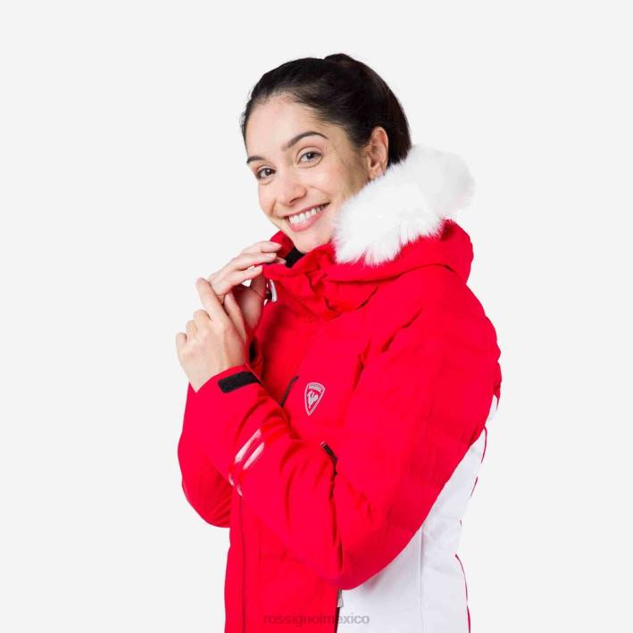 mujer Rossignol chaqueta de esquí rápida HPXL803 tapas bicolor