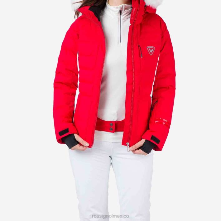 mujer Rossignol chaqueta de esquí rápida HPXL803 tapas bicolor