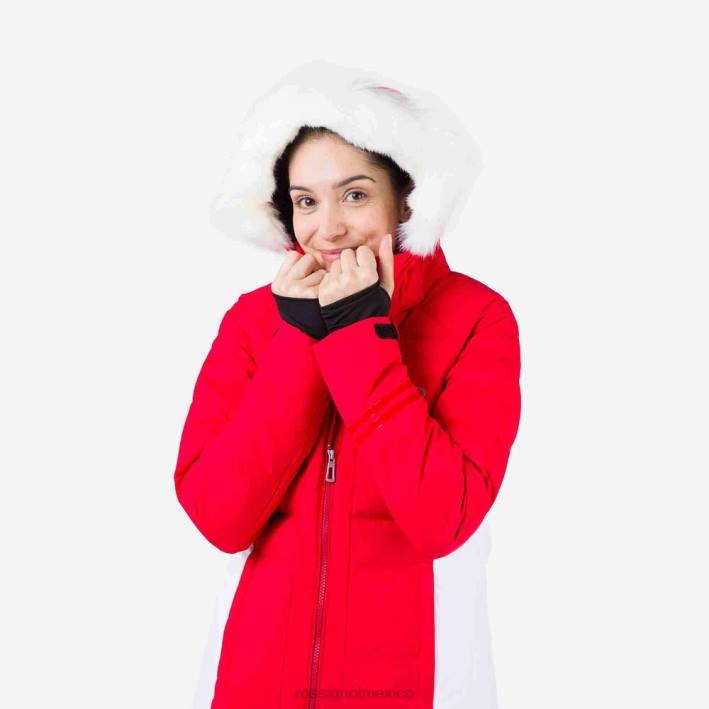 mujer Rossignol chaqueta de esquí rápida HPXL803 tapas bicolor