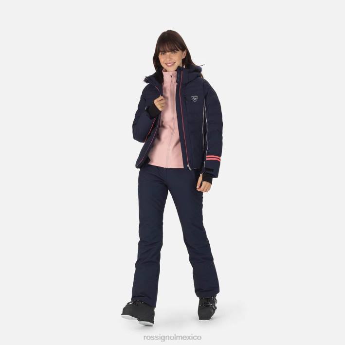 mujer Rossignol chaqueta de esquí rapide xp HPXL801 tapas eclipse