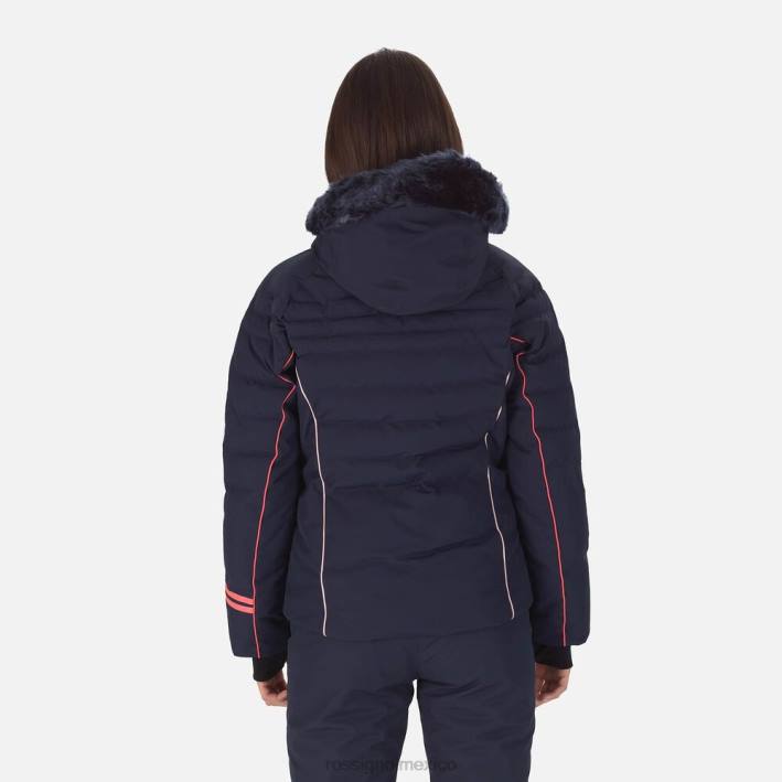 mujer Rossignol chaqueta de esquí rapide xp HPXL801 tapas eclipse
