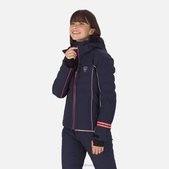 mujer Rossignol chaqueta de esquí rapide xp HPXL801 tapas eclipse