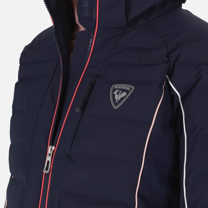 mujer Rossignol chaqueta de esquí rapide xp HPXL801 tapas eclipse