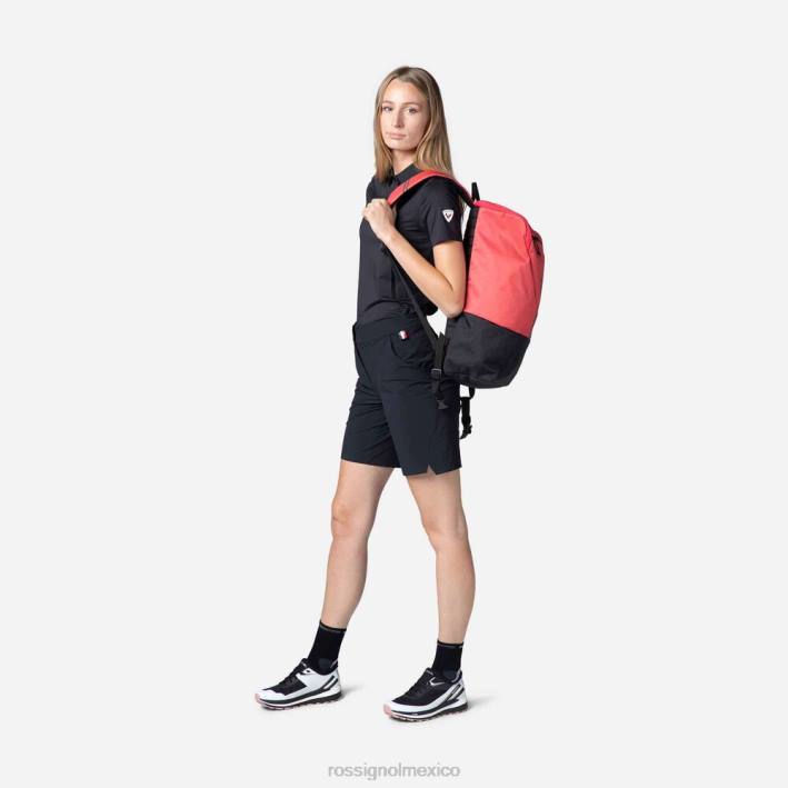 mujer Rossignol pantalones cortos ligeros y transpirables HPXL762 fondos negro