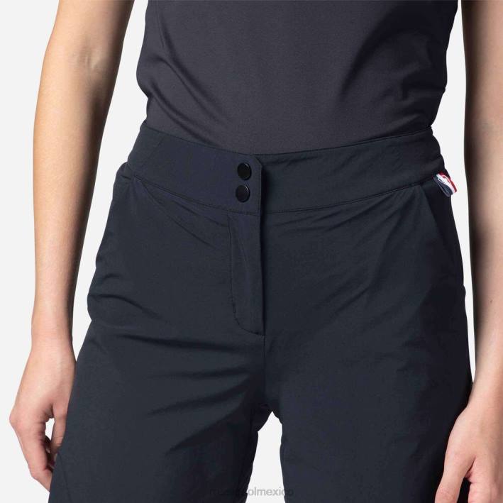 mujer Rossignol pantalones cortos ligeros y transpirables HPXL762 fondos negro