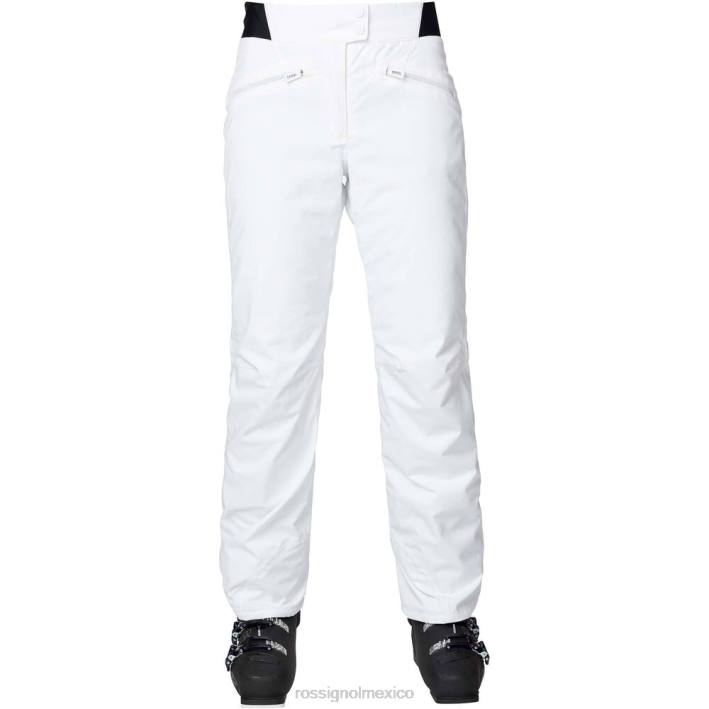 mujer Rossignol pantalones de esquí clásicos HPXL1010 fondos blanco