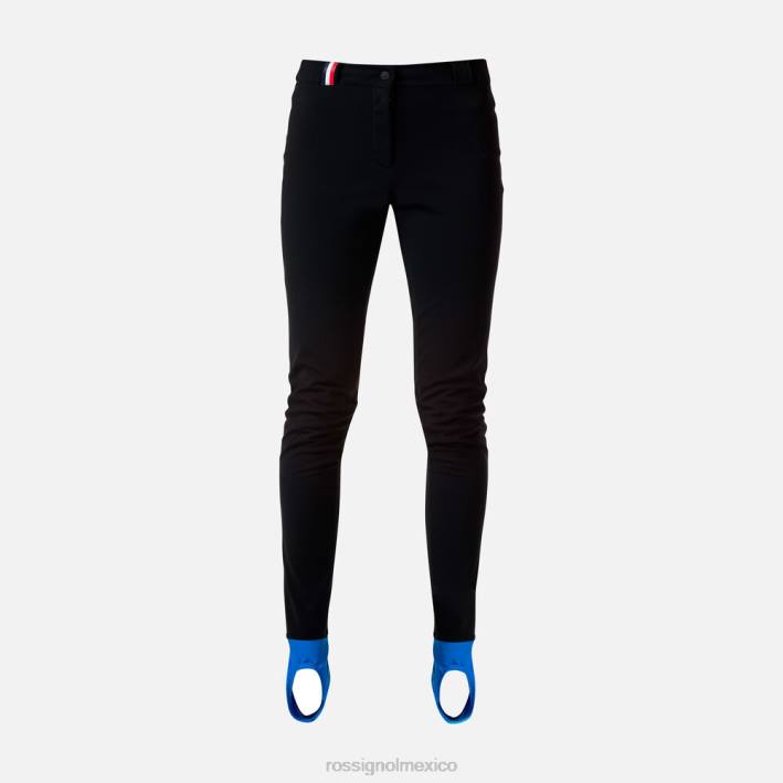 mujer Rossignol pantalones de esquí fuseau HPXL792 fondos negro
