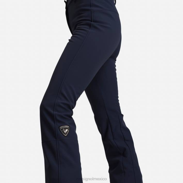 mujer Rossignol pantalones de esquí softshell HPXL776 fondos eclipse