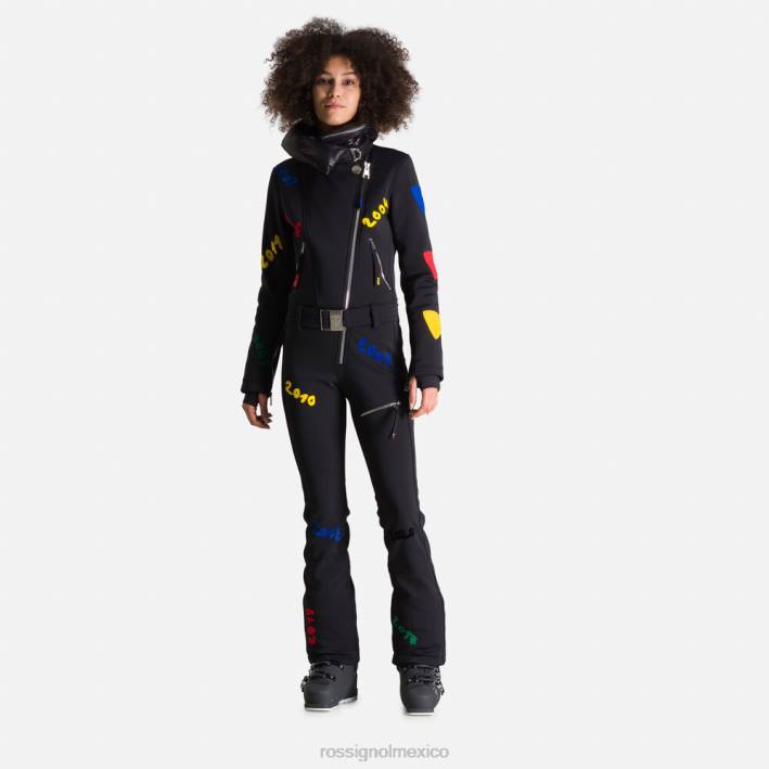 mujer Rossignol mono sublim jcc HPXL1079 fondos negro